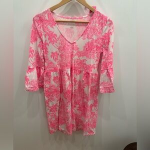 Lilly Pulitzer Pink V-neck dress